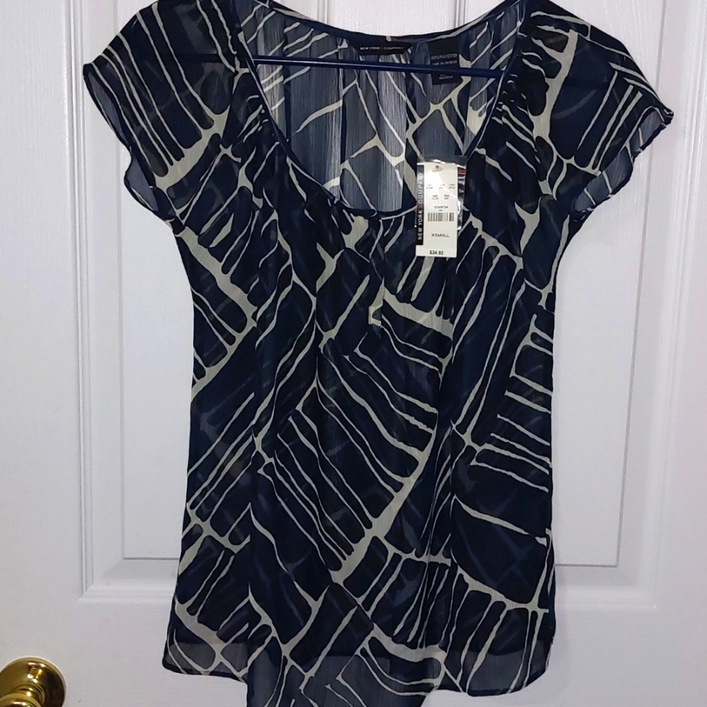 New york & company dress shirt